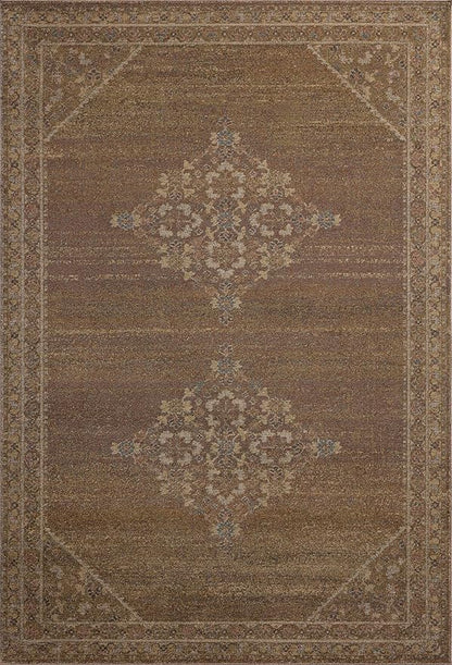 Loloi Magnolia Home by Joanna Gaines Mona Collection MOA-04 Sunset/Natural 2'-6" x 4'-0" Accent Rug