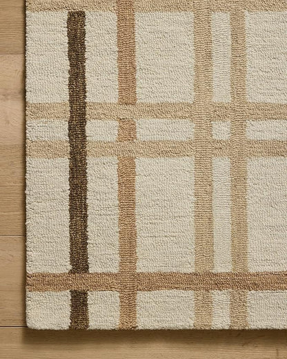 Loloi Magnolia Home by Joanna Gaines Waylon Collection WAY-01 Natural/Bark 11'-6" x 15' Area Rug