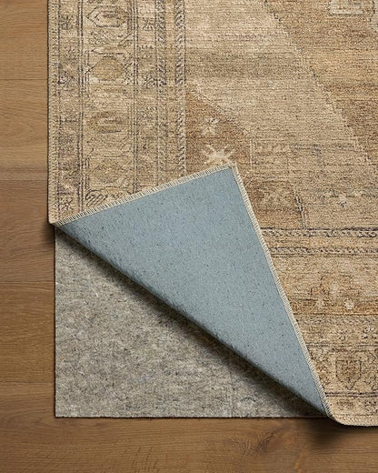 Loloi Amber Lewis Cambria Collection CBR-03 Taupe/Antique Bronze 3'-6" x 5'-6" Accent Rug Jute, Neutral, Vintage Style, Antique Tone, Living, Bedroom, Dining, Carpet