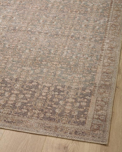 Loloi Angela Rose Aubrey Collection AUB-04 Sage/Bark 8'-3" x 11'-3", .19" Pile Height, Area Rug