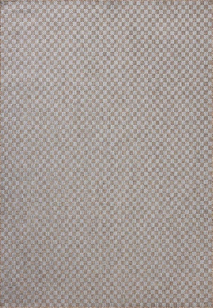 Loloi Amber Lewis Topanga Collection TOP-02 Natural/Silver 6'-7" x 9'-4" Indoor/Outdoor Area Rug