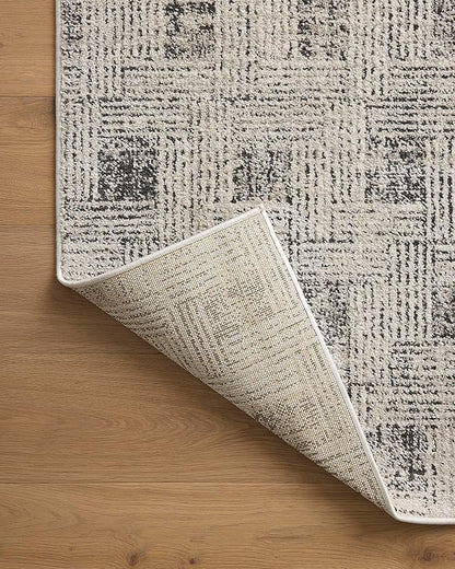 Loloi Kamala Collection KAM-01 Grey/Graphite 11'-2" x 15'-7" Area Rug