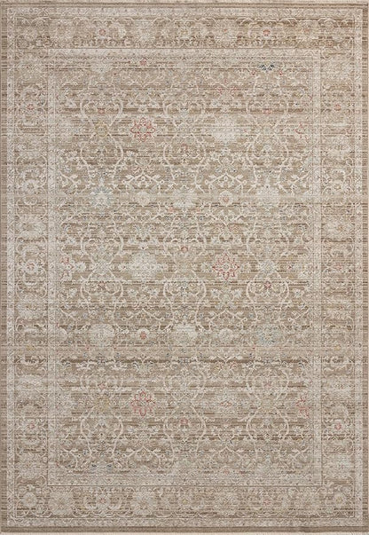 Loloi Chris Loves Julia Ida Collection IDA-03 Bark/Multi 2'-3" x 3'-10", .19" Pile Height, Accent Rug