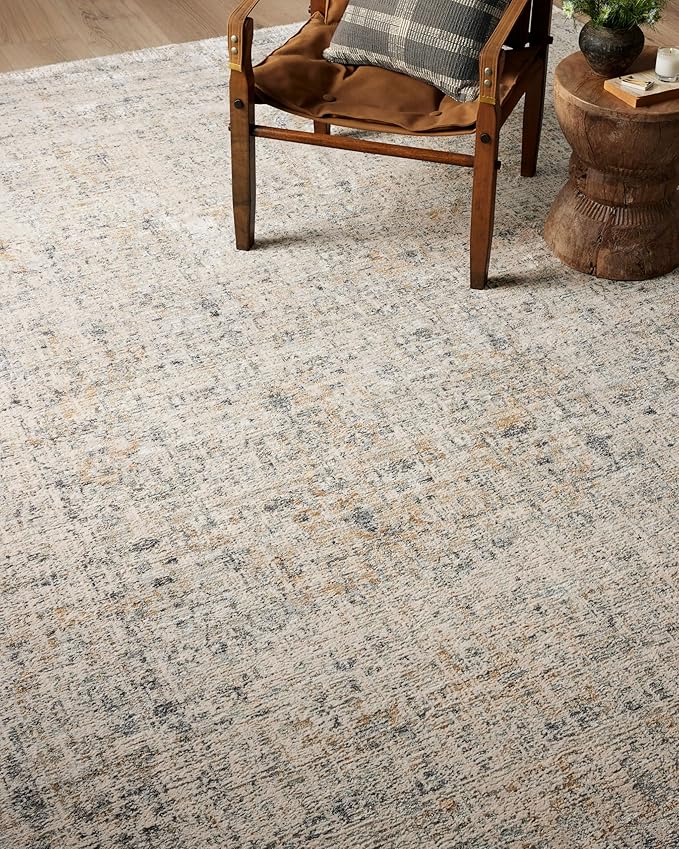 Loloi Amber Lewis Alie Collection ALE-02 Sand/Sky 2'-7'' x 7'-9'', .13'' Pile Height, Runner Rug