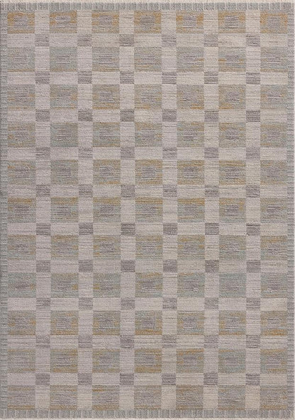 Loloi Amber Lewis Cali Collection CIL-07 Mist/Wheat 2'-3" x 3'-11", .25" Pile Height, Accent Rug