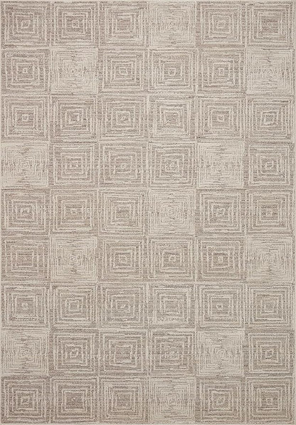 Loloi Darby Collection DAR-05 Beige/Grey 5'-3" x 7'-6" Area Rug