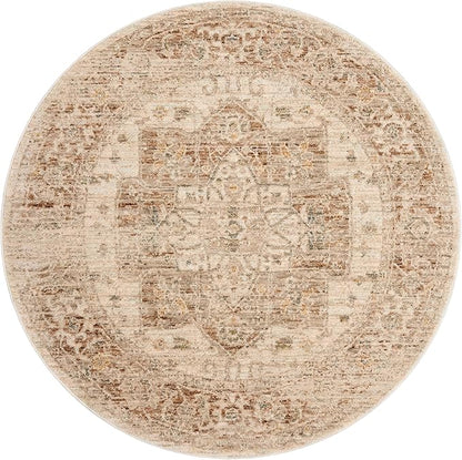 Loloi Magnolia Home by Joanna Gaines Junie Collection JUE-04 Natural/Clay 9'-6" x 13', .38" Pile Height, Area Rug