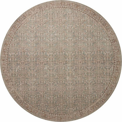 Loloi Angela Rose Aubrey Collection AUB-04 Sage/Bark 2'-0" x 5'-0", .19" Pile Height, Accent Rug