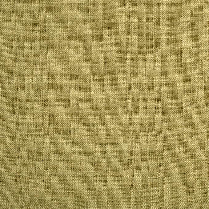 SIMPLIHOME Randolph Counter Stools (Set of 2) - 28 Inch Seat Height Upholstered Bentwood Kitchen Seats in Acid Green Linen Look Fabric, Mid Century Modern Seating with Curved Backrest and Footrest