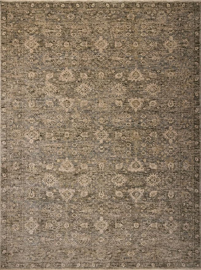 Loloi Magnolia Home by Joanna Gaines Junie Collection JUE-06 Lagoon/Natural 2'-0" x 3'-0", .38" Pile Height, Accent Rug