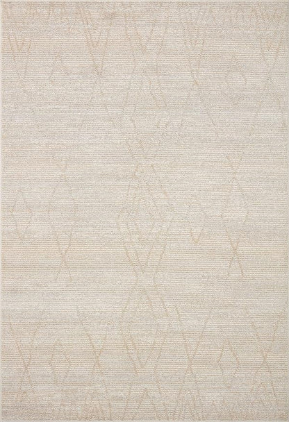 Loloi Kamala Collection KAM-03 Natural/Mist 7'-10" x 10' Area Rug