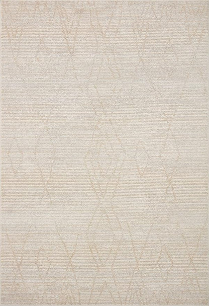 Loloi Kamala Collection KAM-03 Natural/Mist 2'-7" x 10'-0" Runner Rug