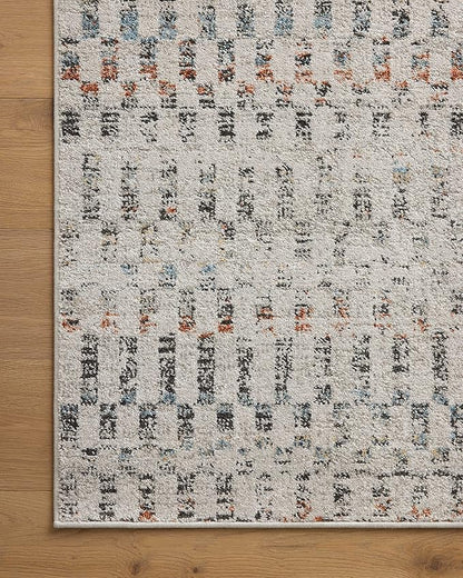 Loloi Kamala Collection KAM-05 Grey/Multi 2'-7" x 10'-0" Runner Rug