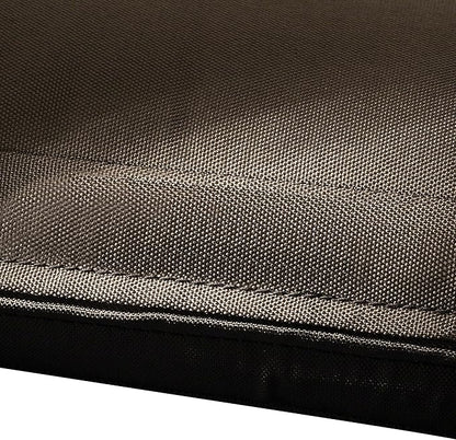 Classic Accessories Ravenna Water-Resistant 48 x 18 x 3 Inch Outdoor Bench/Settee Cushion, Patio Furniture Swing Cushion, Dark Taupe, Patio Loveseat Cushion