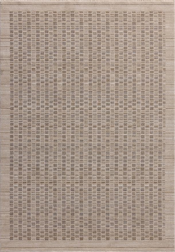 Loloi Amber Lewis Cali Collection CIL-02 Natural/Slate 11'-6" x 15'-7", .25" Pile Height, Area Rug
