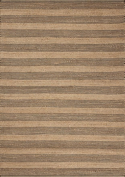 Loloi Chris Loves Julia Judy Collection JUD-06 Natural/Chocolate 9'-3" x 13' Area Rug