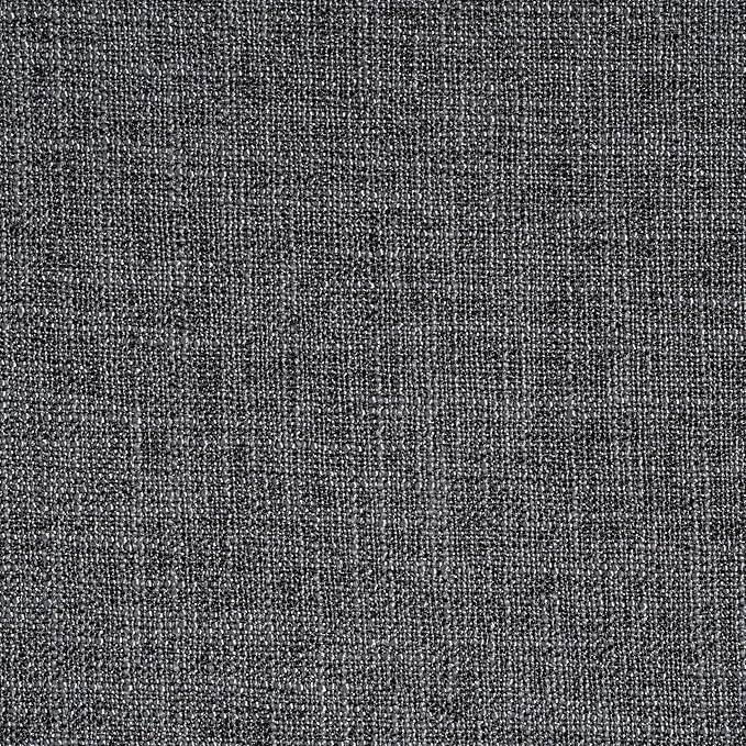 Christopher Knight Home Annette Square Ottoman Footstool with Grid Tufting, Living Room Sofa Ottoman with Wood Frame, Fabric Upholstery Coffee Table, Comfy Seating with Dense Foam Padding, Gray