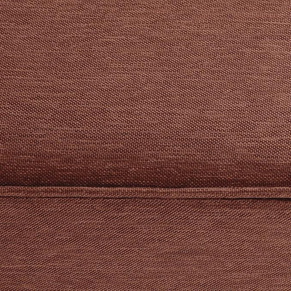 Classic Accessories Montlake Water-Resistant 25 x 25 x 5 Inch Square Outdoor Seat Cushion, Patio Furniture Chair Cushion, Heather Henna Red, Outdoor Cushion Cover