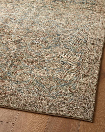 Loloi Amber Lewis Morgan Collection MOG-04 Sea/Sage 11'-6" x 18' 38" Thick Area Rug feat. CloudPile, Neutral, Room Décor, Vintage Inspired, Livingroom, Bedroom, Dining Area