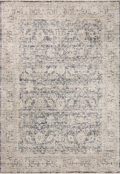 Loloi Amber Lewis Alie Collection ALE-05 Charcoal/Beige 2'-3" x 3'-10", .13" Pile Height, Accent Rug
