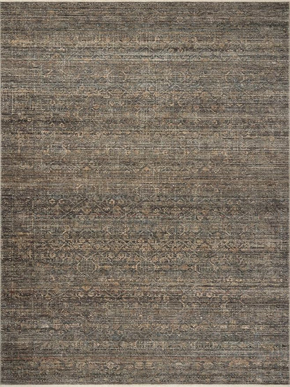 Loloi Amber Lewis Molly Collection MOL-05 Lagoon/Natural 2'-7" x 7'-9" Low Pile Runner Rug