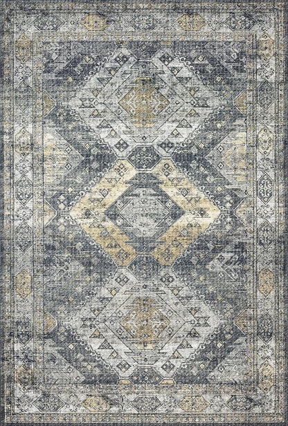 Loloi II Skye Collection SKY-09 Graphite/Silver 2'-3" x 3'-9" Accent Rug